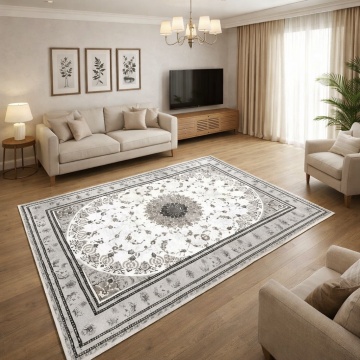 Covor Livario Granite Iran Lux Tabriz 6761 Bej Crem Persan,