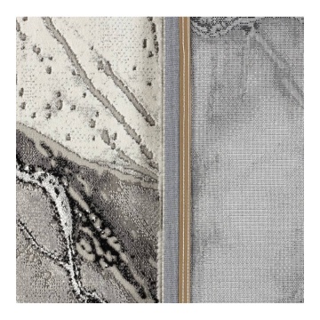 Covor Livario Imperial Effect Carrara, Interior Soft Lux, 2450 g/m² White Grey - Img 4