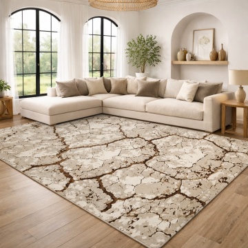Covor Livario Milano Bedrock Crem Maro