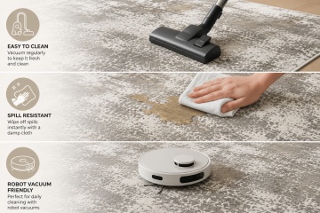 Covor Premium Livario Premium Stone - CREAM BEIGE - Img 4