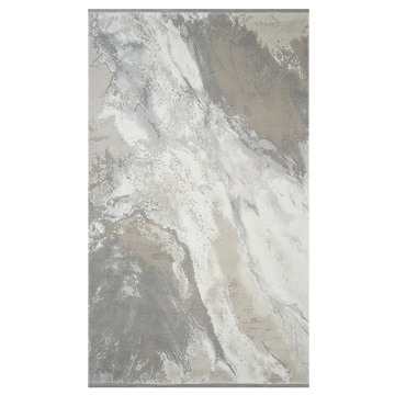 Covor Premium Livario Premium Stone - T018A CREAM SILVER - Img 2
