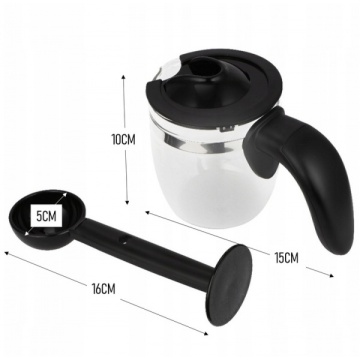 Espressor Floria ZLN9359 – 800W, 3.5 bar, 4 cesti, protectie supraincalzire, alb - Img 3