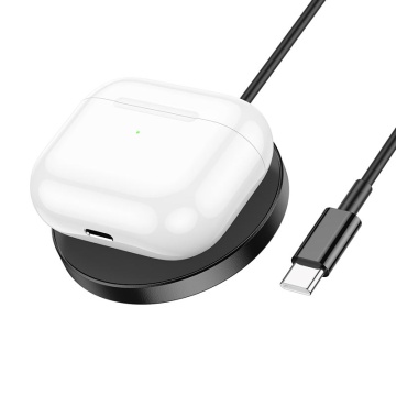 Incarcator Wireless Hoco CW41, MagSafe, 15W, Qi Charging, Magnetic, 3 in 1, negru - Img 2