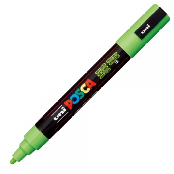 Marker UNI Posca PC-5M, varf rotund, 1.8-2.5mm, verde mar - M640 - Img 1
