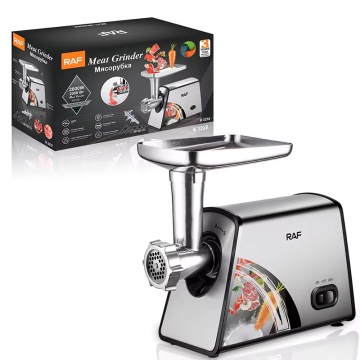 Mașină de tocat electrică Raf R3378 – 2000W, funcție revers, accesorii legume - Img 2