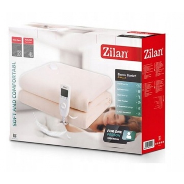 Patura electrica ZLN4120, crem, 160x140 cm, Soft Polar Fleece, 2x60W - Img 5