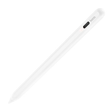Touch pen Hoco GM109, universal, ultra capacitiv, 130mAh, alb - Img 2
