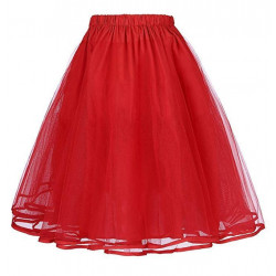 Retro Vintage Swing Dress Crinoline