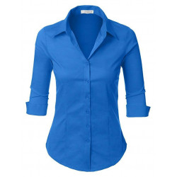 Le3no Roll Up 3/4 Sleeve Shirt
