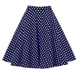 Pleated Skirt Polka Dot