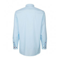 Contrast Button Shirt