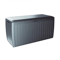 Lada depozitare - “Boxe Board”, gri antracit, 290 litri, cm 116,6 x 47 x 59,5 h - Img 2