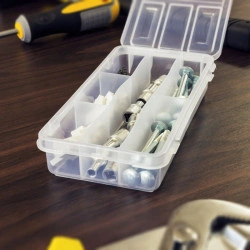 Organizator,18x9x3,5 cm, transparent