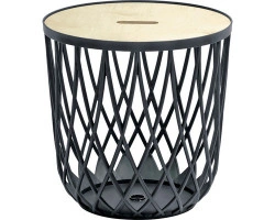 Cos multifunctional cu capac Uniqubo, 44,7x45 cm