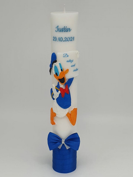 Lumanare Botez Donald Duck 3D