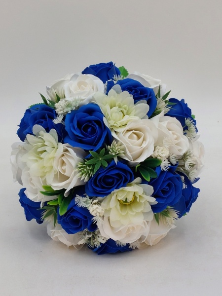 Buchet Mireasa Culoare Albastru