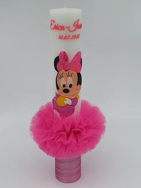 Lumanare Botez Minnie Mouse Baby 3D