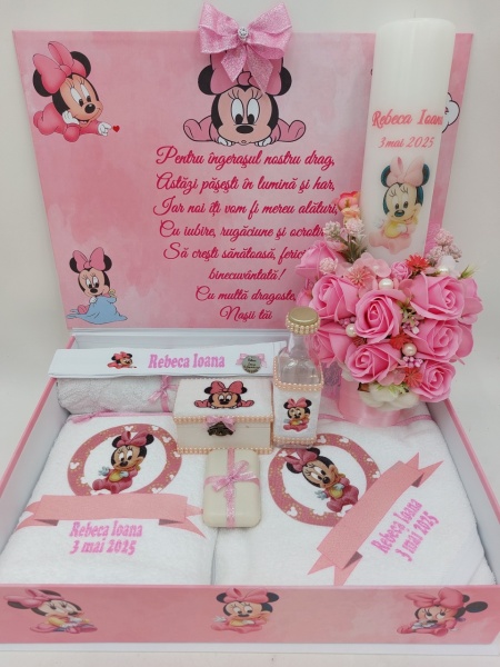 Trusou Botez Tematica Minnie Mouse