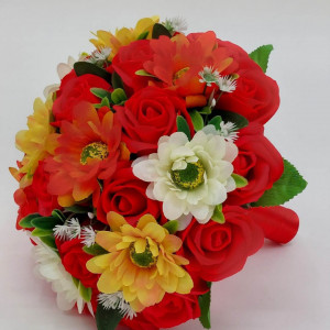 Buchet Cununie Rosu - Img 3