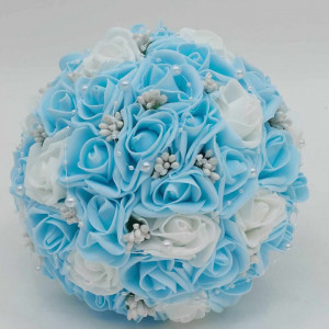 Buchet Mireasa Bleu - Img 1