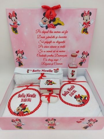 Trusou Botez Minnie Mouse Rosu - Img 4