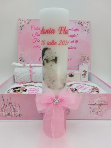 Trusou Botez Roz Personalizat - Img 2