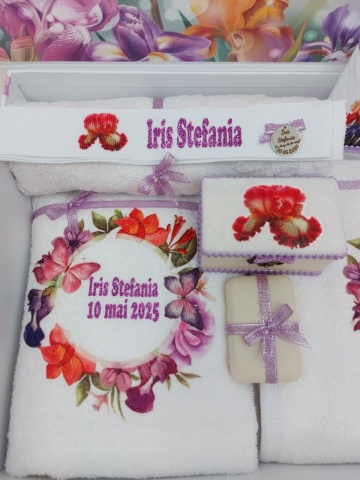 Trusou Botez Fete Cu Irisi Si Fluturi - Img 4