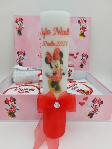Trusou Botez Minnie Mouse Rosu - Img 5