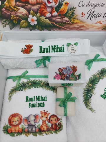 Trusou Botez Personalizat Safari Verde - Img 4