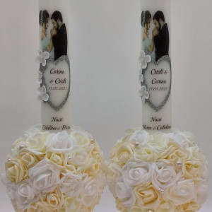 set-lumanari-personalizare-cu-flori-artificiale