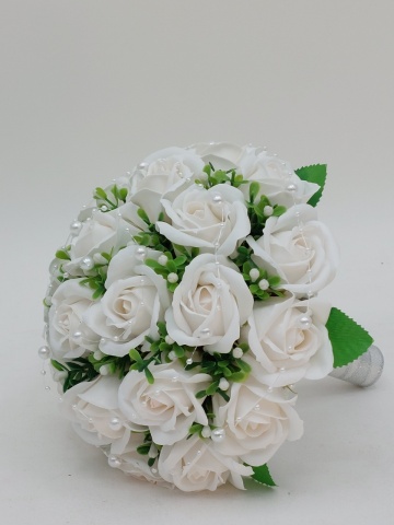 Buchet Cununie Alb - Img 2