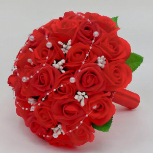 Buchet Nunta Rosu - Img 3