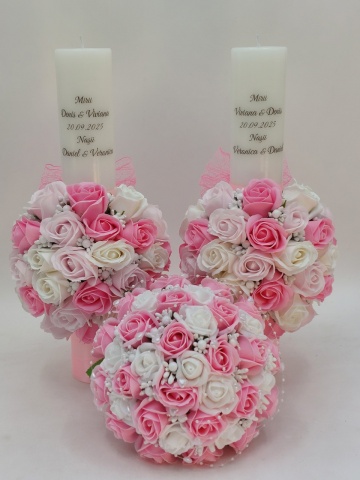 Set Cununie Roz