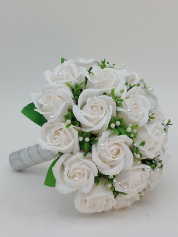 Buchet Cununie Alb - Img 3