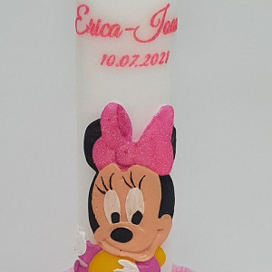 Lumanare Botez Minnie Mouse Baby 3D - Img 3
