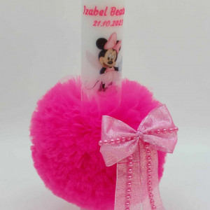 Lumanare Minnie Mouse Roz - Img 3