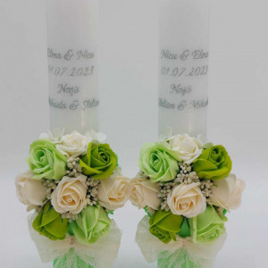 Pachet Nunta Verde Personalizat Cu Gliter - Img 4
