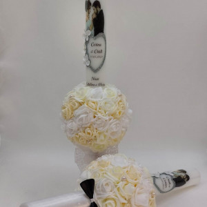 set-lumanari-nunta-inalte-cu-flori-artificiale