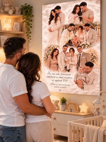 Tablou Colaj Artistic Canvas– Povestea Familiei - Img 2