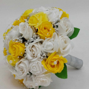 Buchet Mireasa Galben - Img 2
