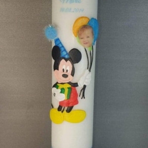 lumanare botez Mickey Mouse