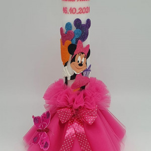 Lumanare Botez Minnie Mouse 3D - Img 1