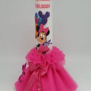Lumanare Botez Minnie Mouse 3D - Img 2