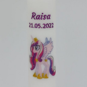 Lumanare Botez Unicorn Neornata - Img 2