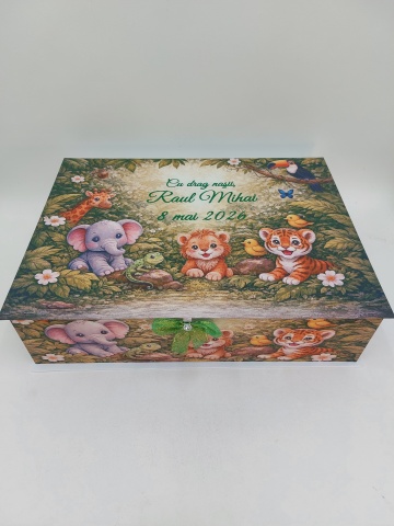 Trusou Botez Personalizat Safari Verde - Img 6