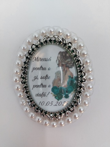 Brosa Personalizata Cu Mesaj