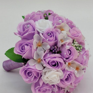 Buchet Cununie Mov - Img 2