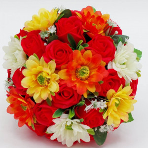 Buchet Cununie Rosu