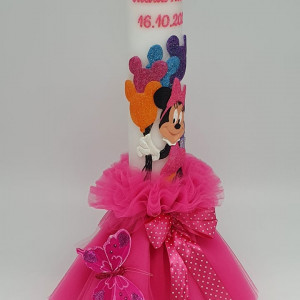 Lumanare Botez Minnie Mouse 3D - Img 3