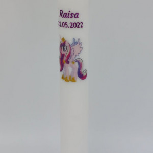 Lumanare Botez Unicorn Neornata - Img 3